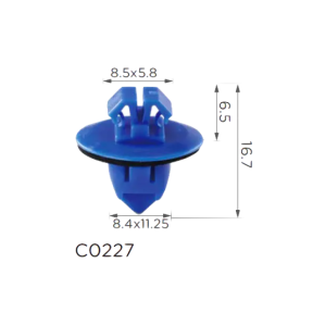 Кріплення молдингів/крило Toyota, Lexus, Nissan (75495-35010, 7549535010, 75396-35020, 7539635020, 15791)