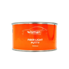 Шпатлівка полегшене з коротким скловолокно 2мм / зелена Fiber Light Putty Visman  1кг