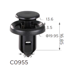 Натискна (кнопка штирьків) Honda (91505S9A003, 91505-S9A-003, 91506-S9A-003, 91506S9A003, 11422) Натискна (кнопка штирьків) Honda (91505S9A003, 91505-S9A-003, 91506-S9A-003, 91506S9A003, 11422)