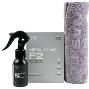 Нанопокриття для захисту фарби, дисків та пластику MetalCoat F2 Ceramic Coating Spray Нанопокриття для захисту фарби, дисків та пластику MetalCoat F2 Ceramic Coating Spray