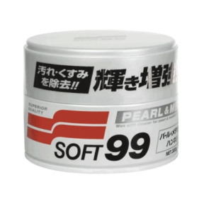 Очищуючий віск для світлих автомобілів SOFT99 Pearl & Metallic Soft Wax