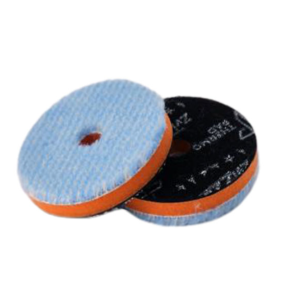 Круг полірувальний на помаранчовому поролоні Zvizzer Detailing Pad Thermo Hybrid Wool Pad 160/15/160mm
