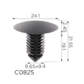 Кліпса кріплення обшивки кузова GM, Chrysler, Chevrolet, Cadilac, Pontiac, Oldsmobile, Buick, Dodge, Jeep (22189414, 6505667AA, 6505667-AA, 10061)