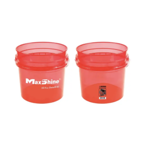 Відро для мийки автомобіля MaxShine Detailing Bucket Red, 13 л