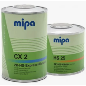 Лак Акриловий Mipa CX2 HS Express 1L+HS25 0.5L Лак Акриловий Mipa CX2 HS Express 1L+HS25 0.5L
