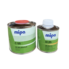 Лак Mipa 0.5l + 0.25l C55 + H25 Маленький Лак Mipa 0.5l + 0.25l C55 + H25 Маленький