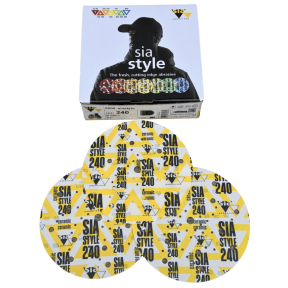 Круг абразивний SIASTYLE p240 59отв. Круг абразивний SIASTYLE p240 59отв.